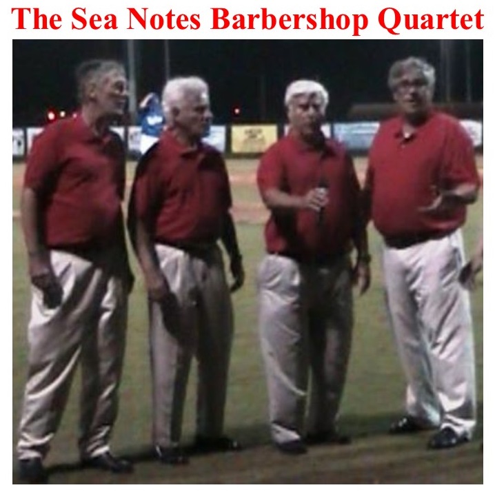 The Sea Notes Barbershop Quartet